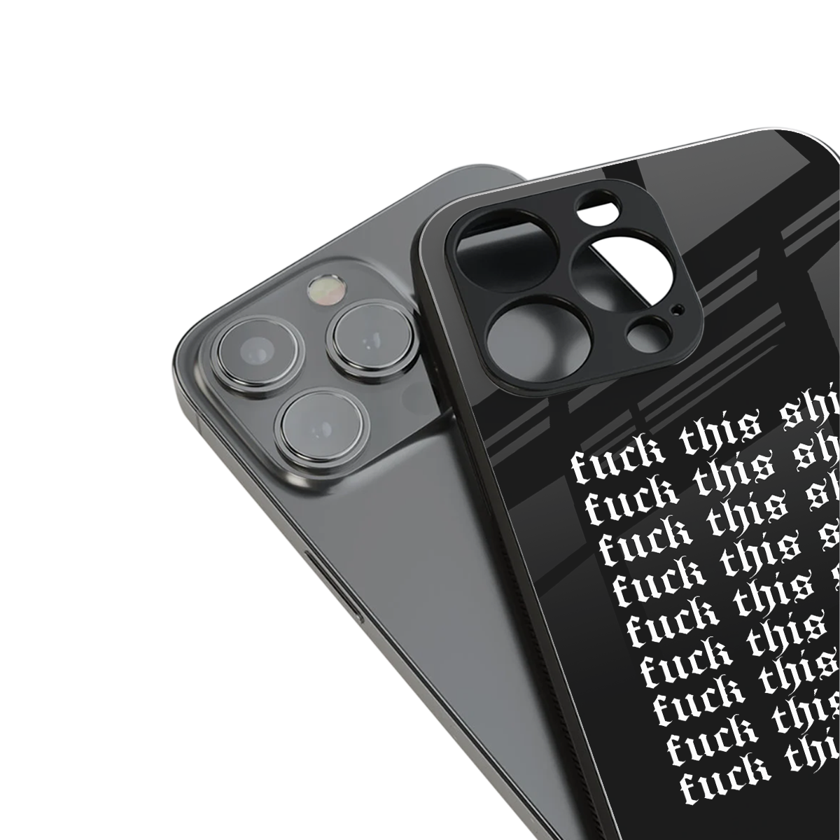 unfiltered back phone cover | glass case for iphone 14 pro max