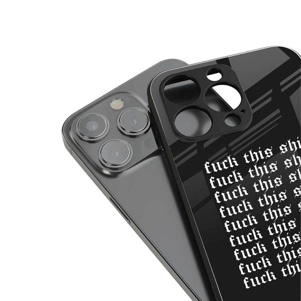 unfiltered back phone cover | glass case for iphone 14 plus