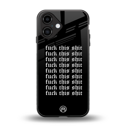 unfiltered back phone cover | glass case for iphone 16