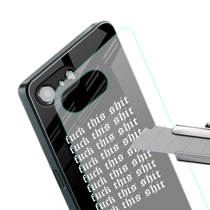 unfiltered back phone cover | glass case for iphone 16e