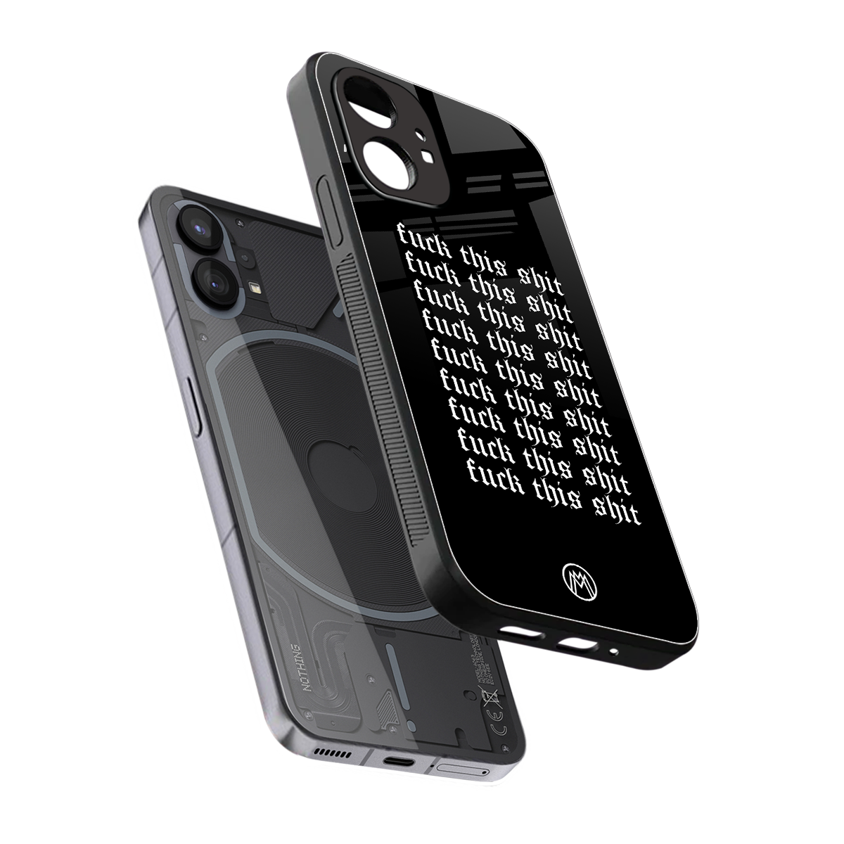 unfiltered back phone cover | glass case for nothing phone 1