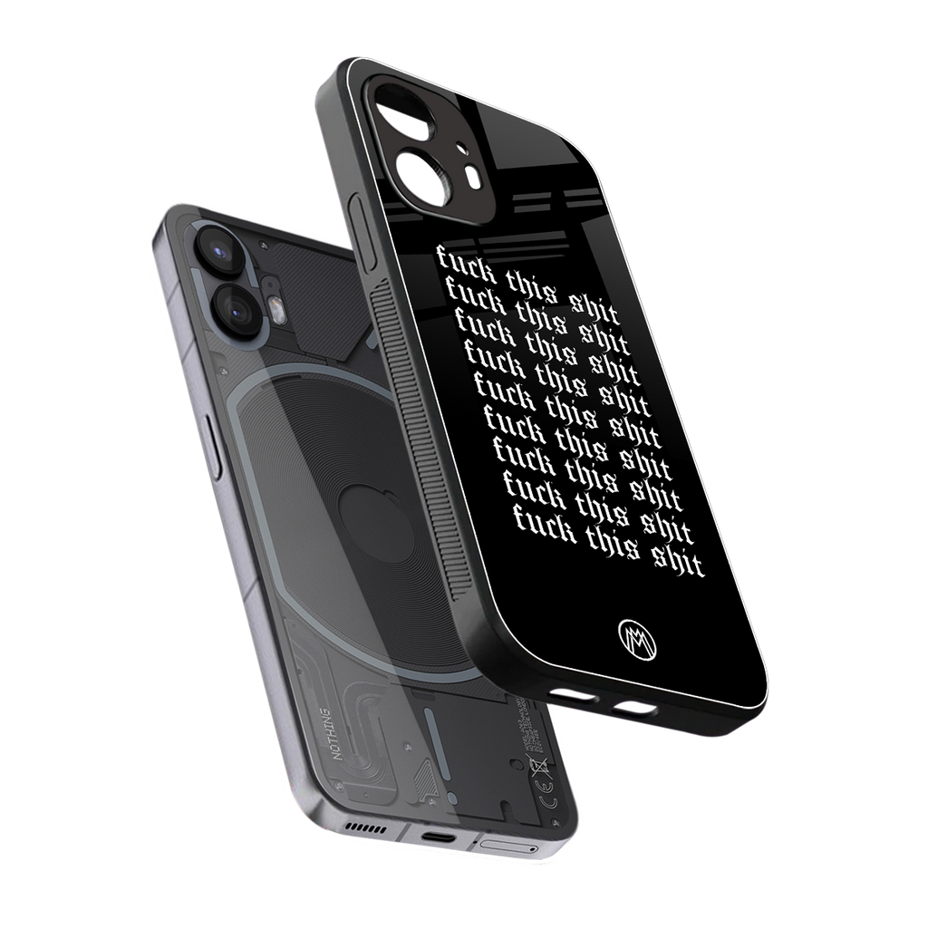 unfiltered back phone cover | glass case for nothing phone 2