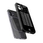 unfiltered back phone cover | glass case for nothing phone 2