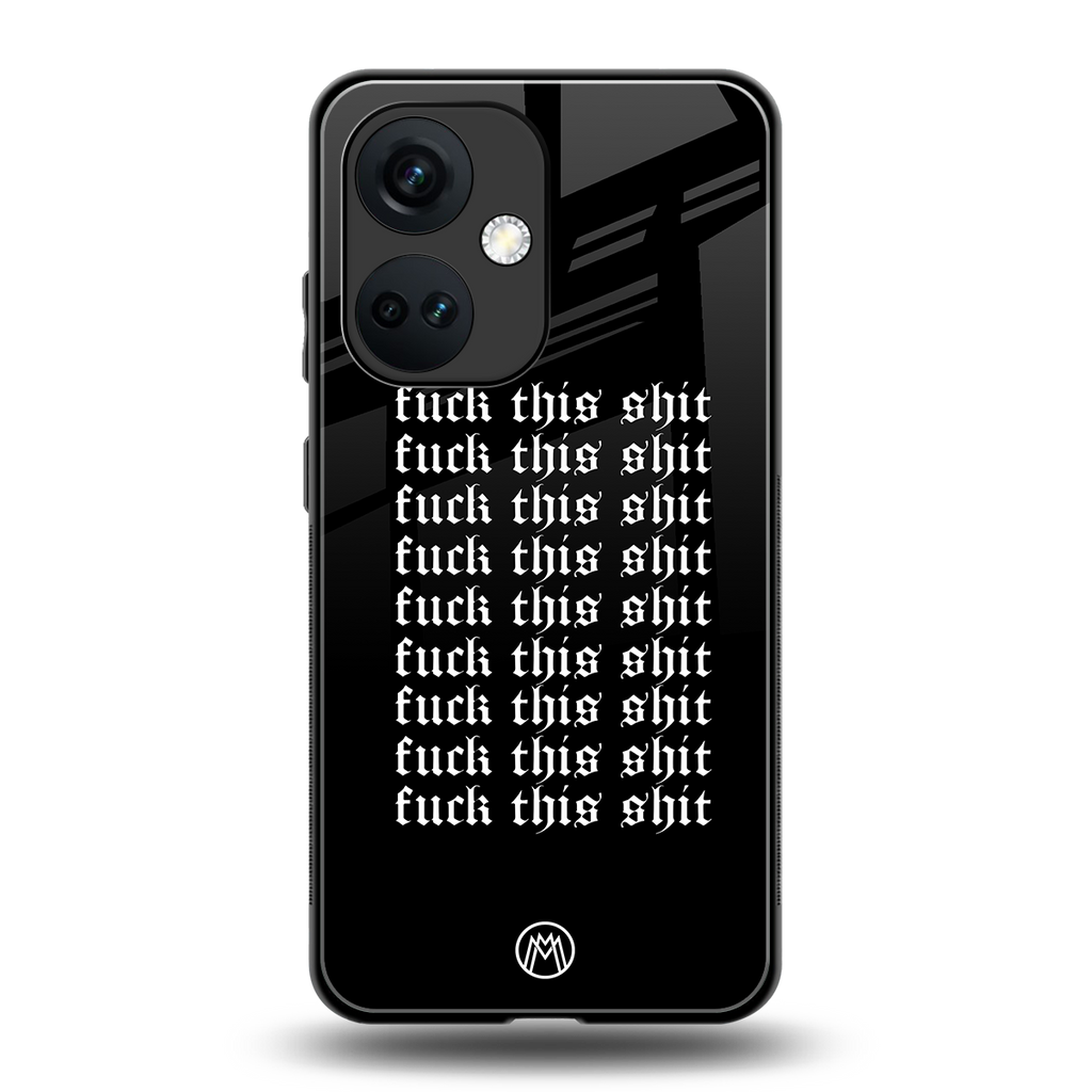 unfiltered back phone cover | glass case for oneplus nord ce 3