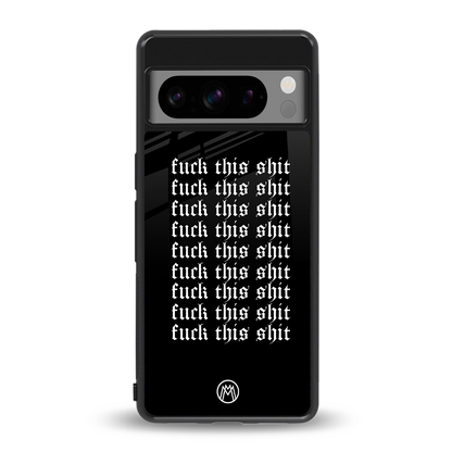 unfiltered back phone cover | glass case for google pixel 8 pro