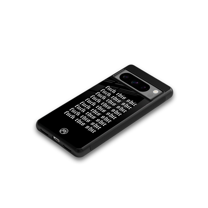unfiltered back phone cover | glass case for google pixel 8 pro