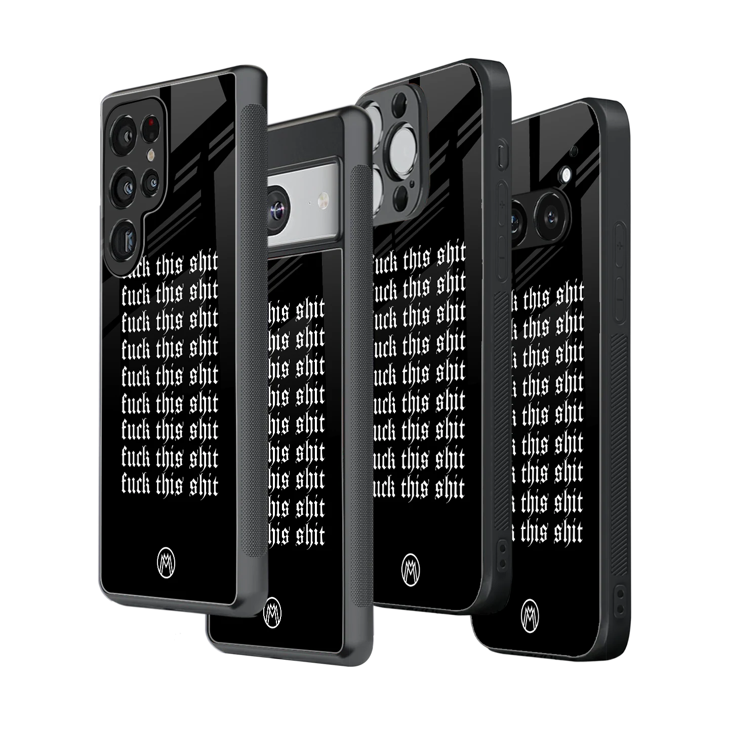 Stylish Glass Back Case for All Smartphones – iPhone, Samsung, OnePlus, Pixel, Redmi, Oppo, Vivo, Motorola