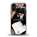 unfknbvlvbl back phone cover | glass case for iphone 16 plus