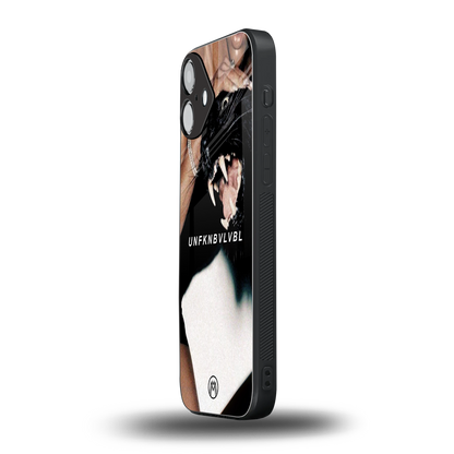 unfknbvlvbl back phone cover | glass case for iphone 16 plus