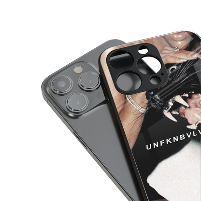 unfknbvlvbl back phone cover | glass case for iphone 16 pro