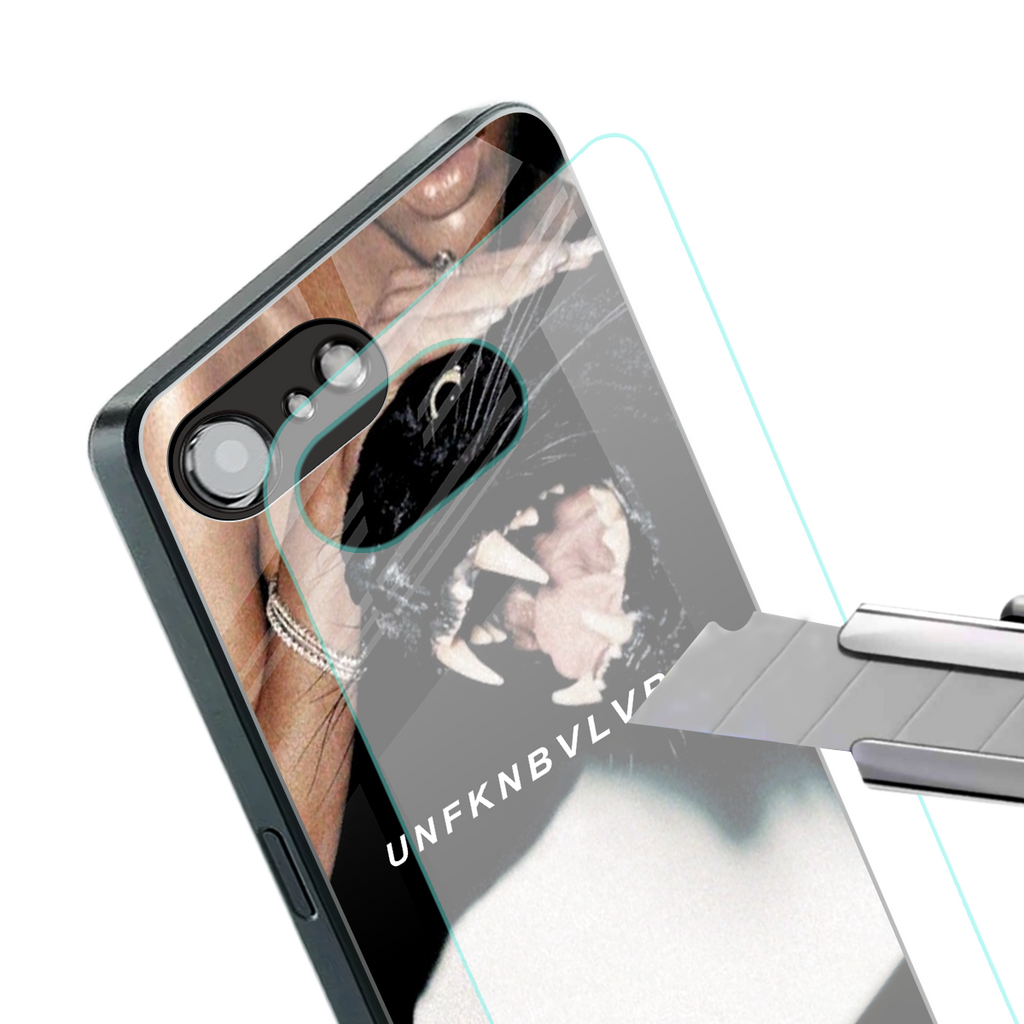unfknbvlvbl back phone cover | glass case for iphone 16e