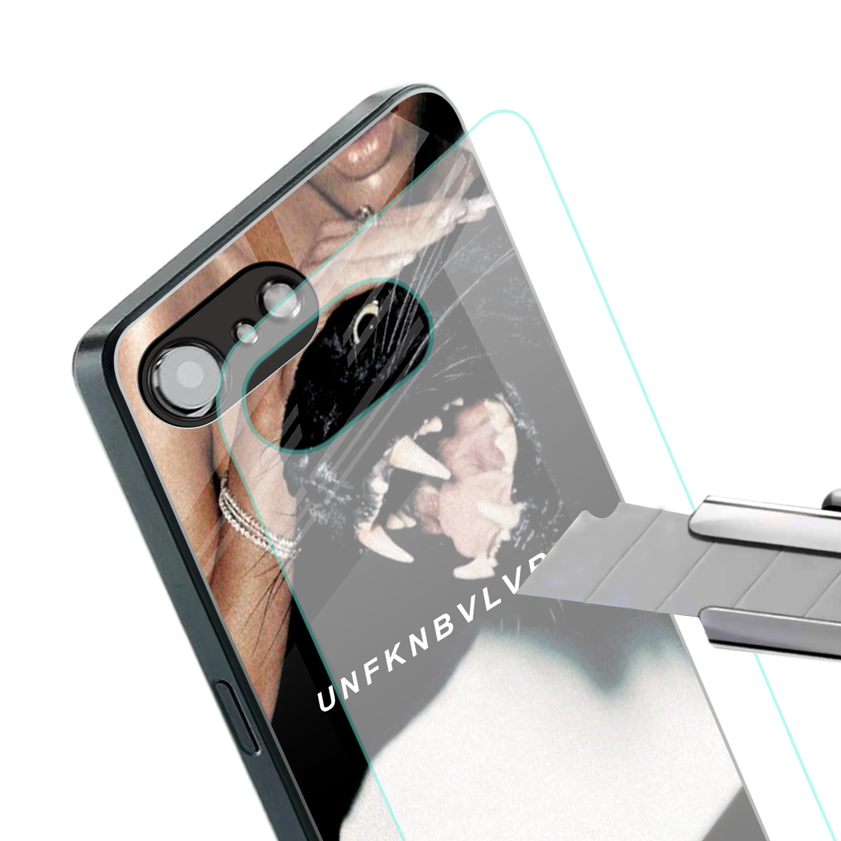 unfknbvlvbl back phone cover | glass case for iphone 16e