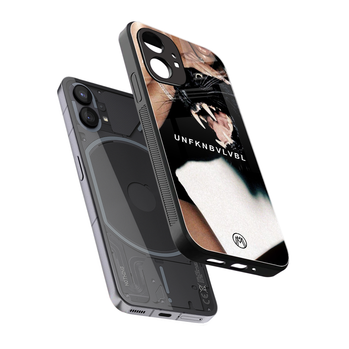 unfknbvlvbl back phone cover | glass case for nothing phone 1