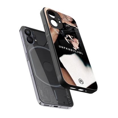 unfknbvlvbl back phone cover | glass case for nothing phone 1