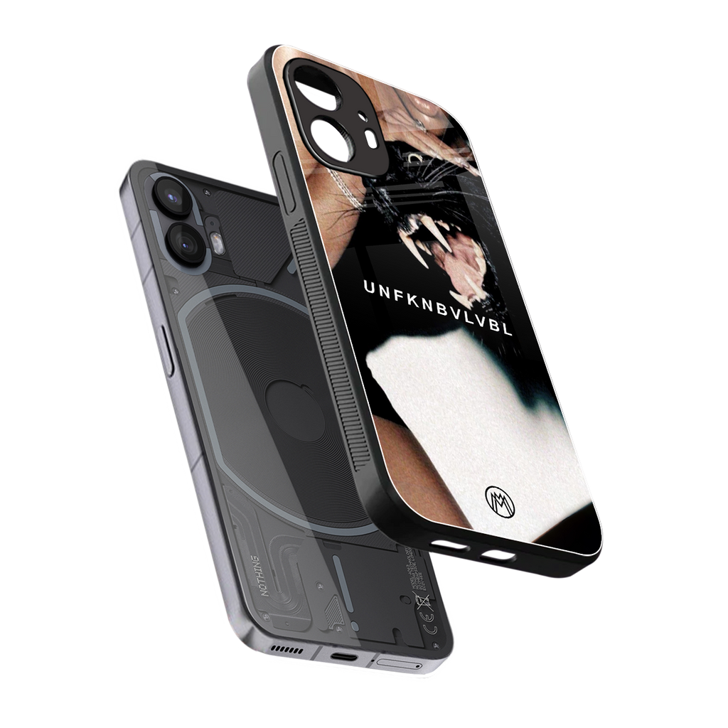 unfknbvlvbl back phone cover | glass case for nothing phone 2