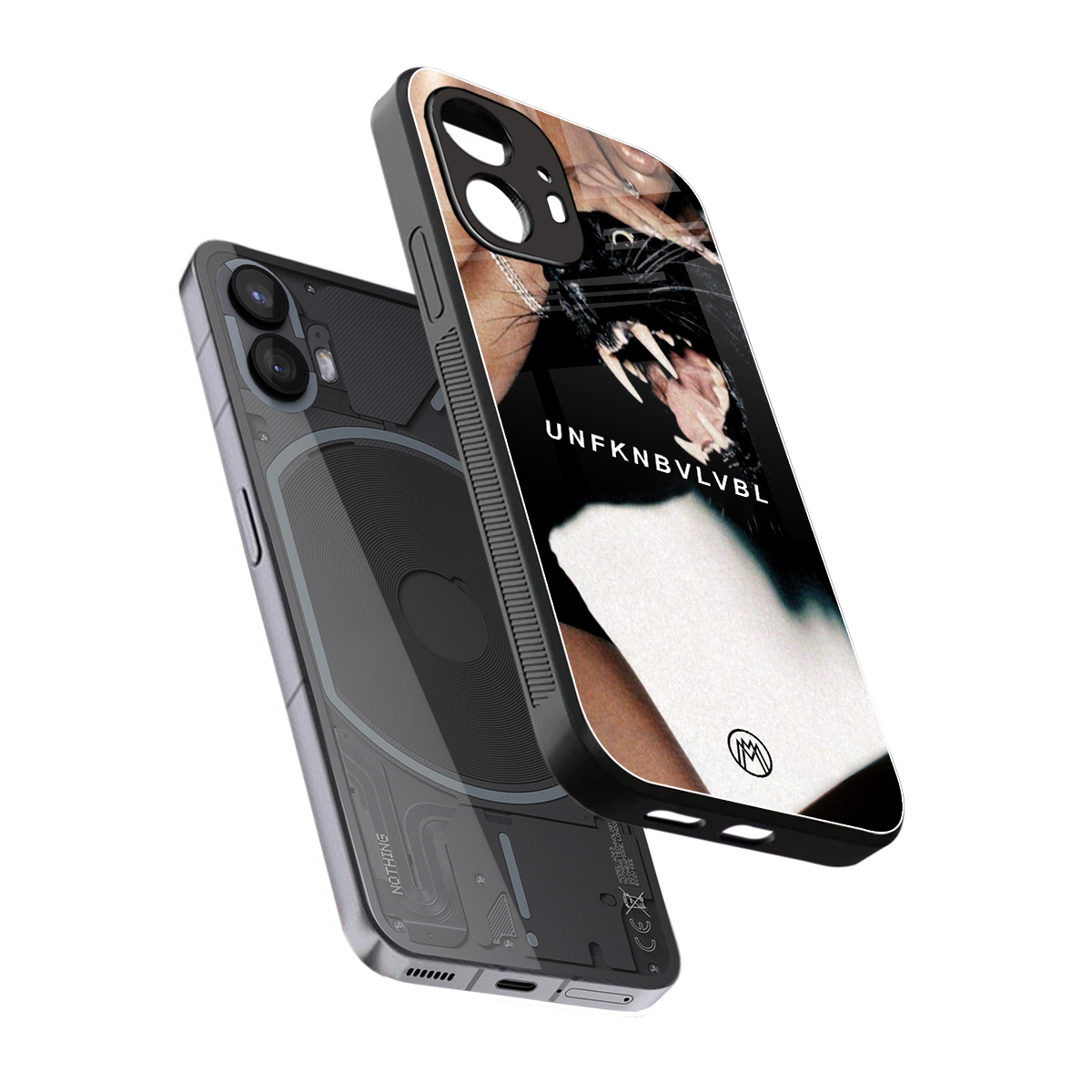 unfknbvlvbl back phone cover | glass case for nothing phone 2