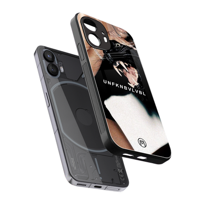 unfknbvlvbl back phone cover | glass case for nothing phone 2