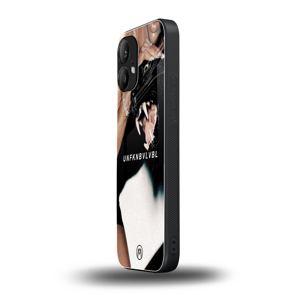 unfknbvlvbl back phone cover | glass case for nothing phone 2