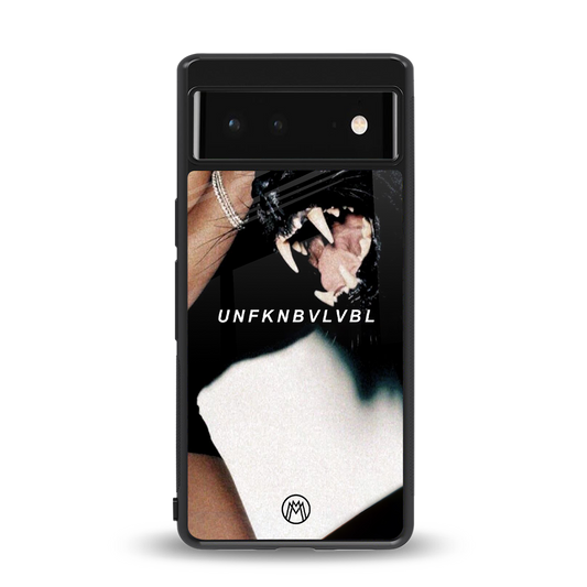 unfknbvlvbl back phone cover | glass case for Google Pixel 6A