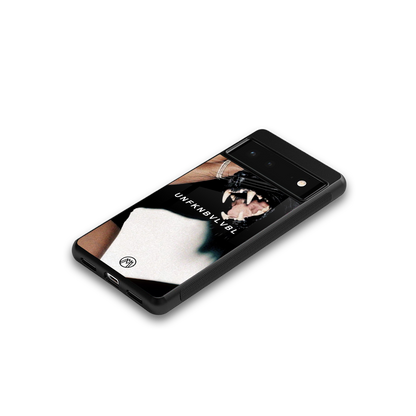 unfknbvlvbl back phone cover | glass case for Google Pixel 6A
