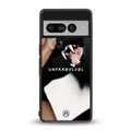 unfknbvlvbl back phone cover | glass case for google pixel 7 pro