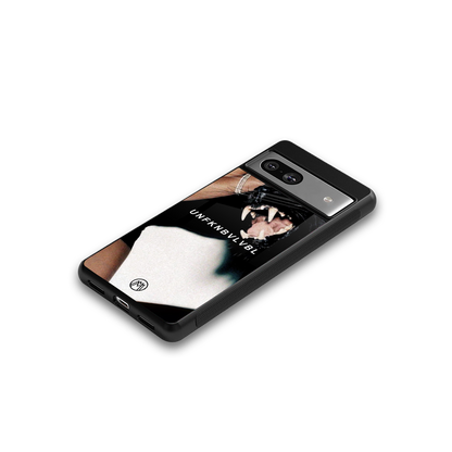 unfknbvlvbl back phone cover | glass case for Google Pixel 7A