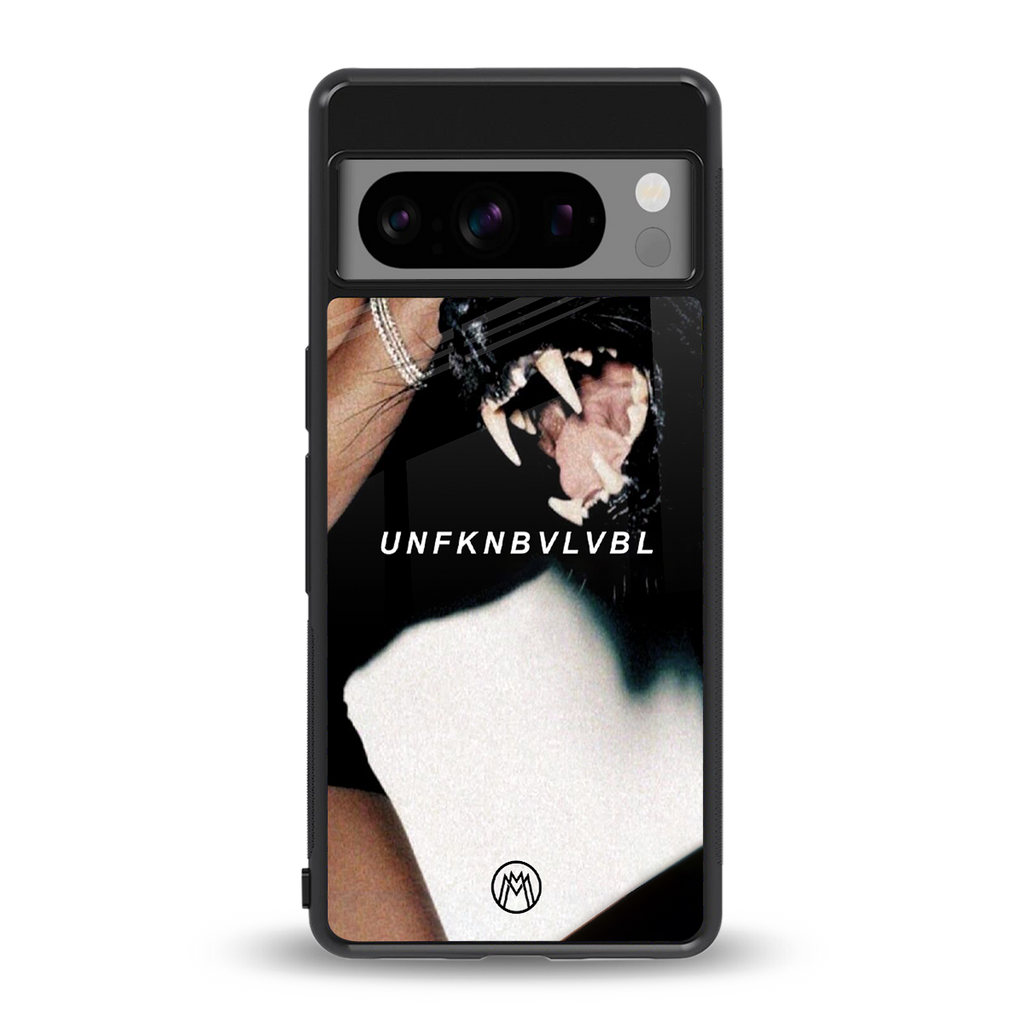 unfknbvlvbl back phone cover | glass case for google pixel 8 pro