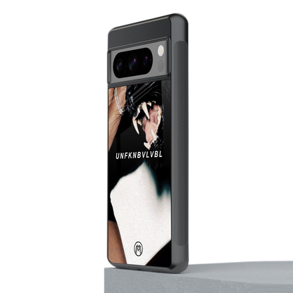 unfknbvlvbl back phone cover | glass case for google pixel 8 pro