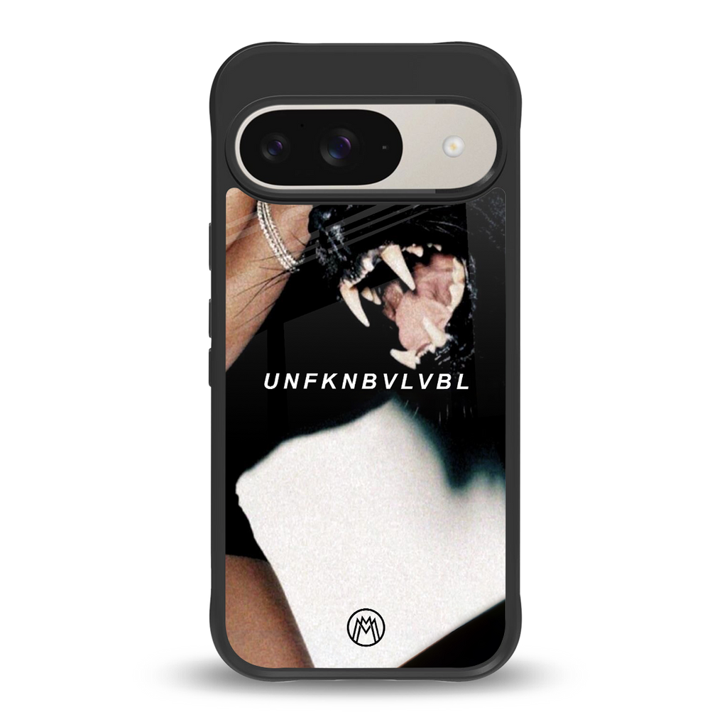 unfknbvlvbl back phone cover | glass case for google pixel 9
