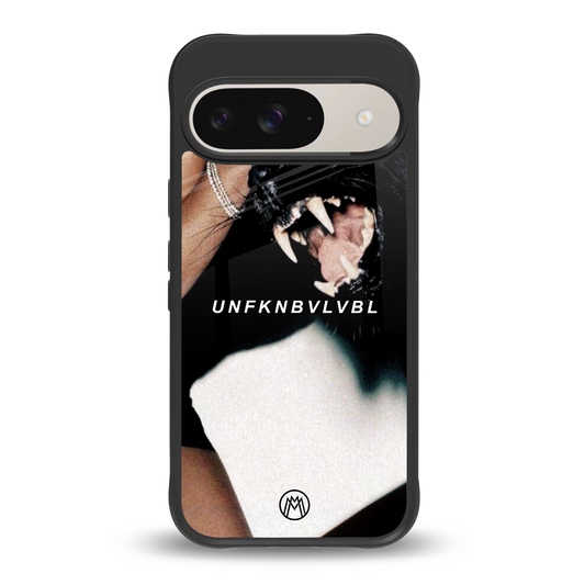 unfknbvlvbl back phone cover | glass case for google pixel 9