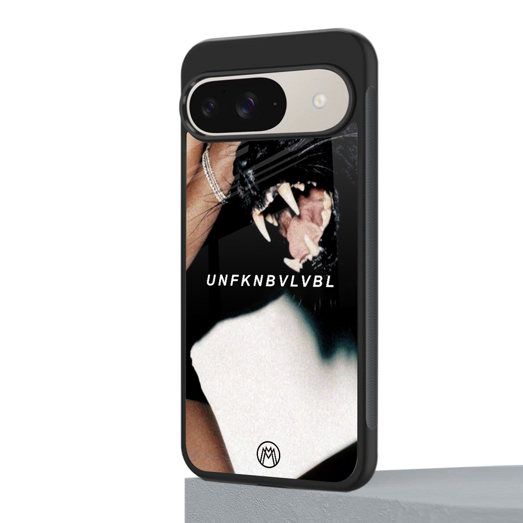 unfknbvlvbl back phone cover | glass case for google pixel 9