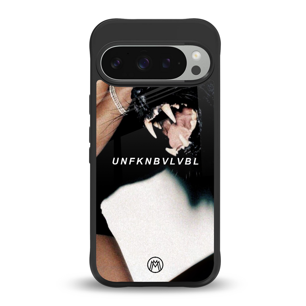 unfknbvlvbl back phone cover | glass case for google pixel 9 pro