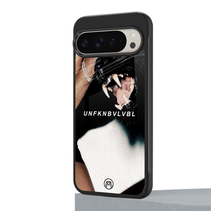 unfknbvlvbl back phone cover | glass case for google pixel 9 pro xl