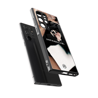 unfknbvlvbl back phone cover | glass case for samsung galaxy s23 ultra