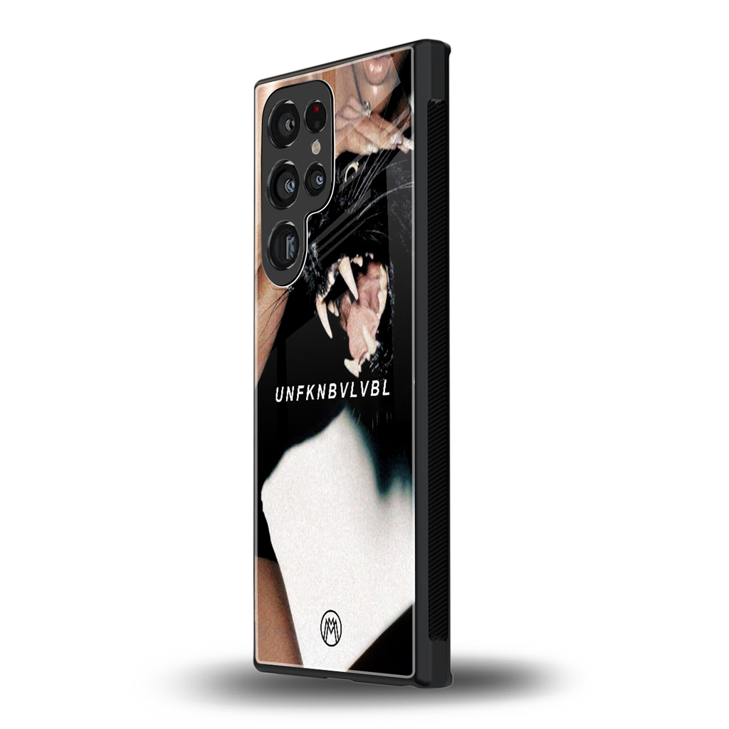 unfknbvlvbl back phone cover | glass case for samsung galaxy s23 ultra