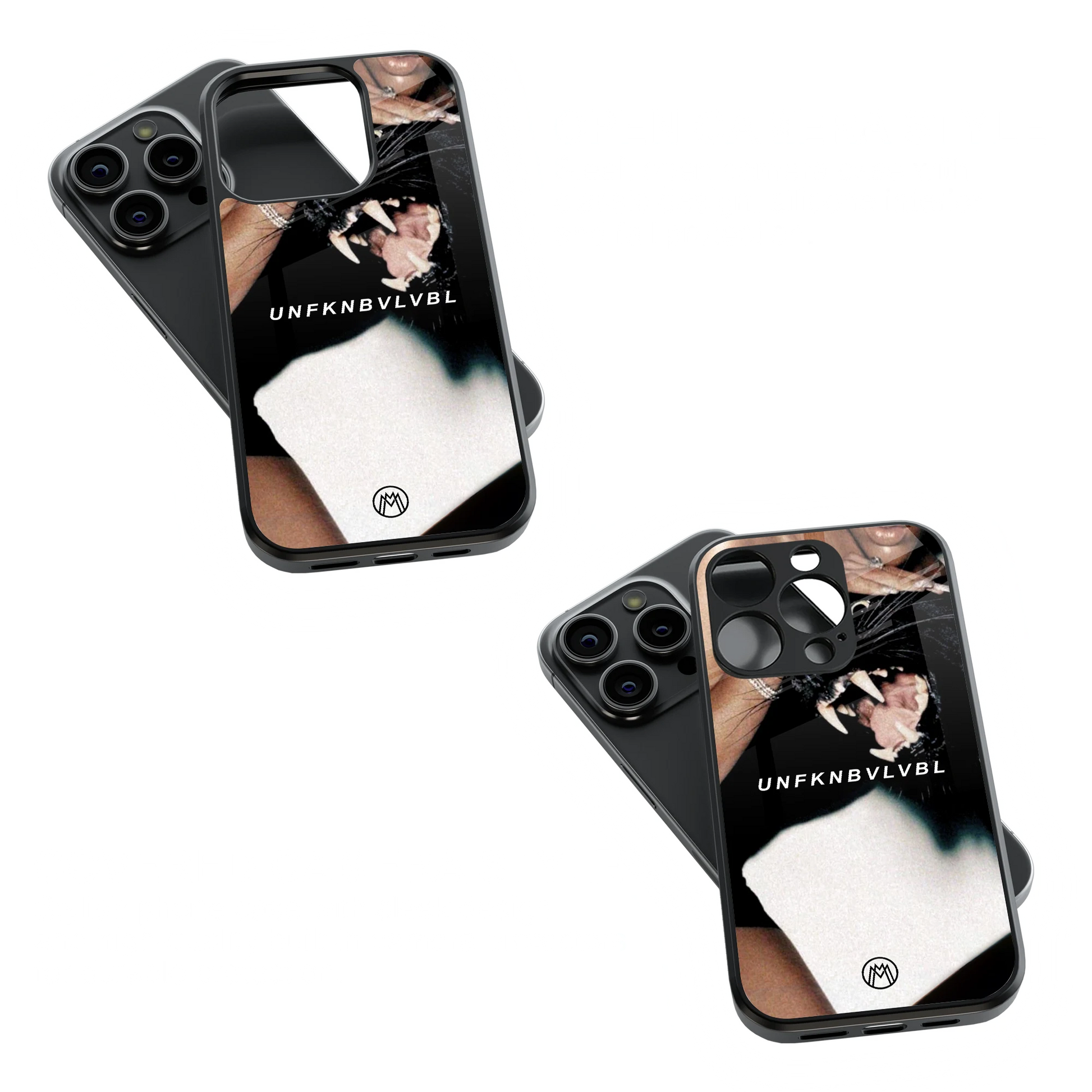 Trendy Glass Back Mobile Case for iPhone, Samsung, Redmi, OnePlus, Google Pixel, Motorola