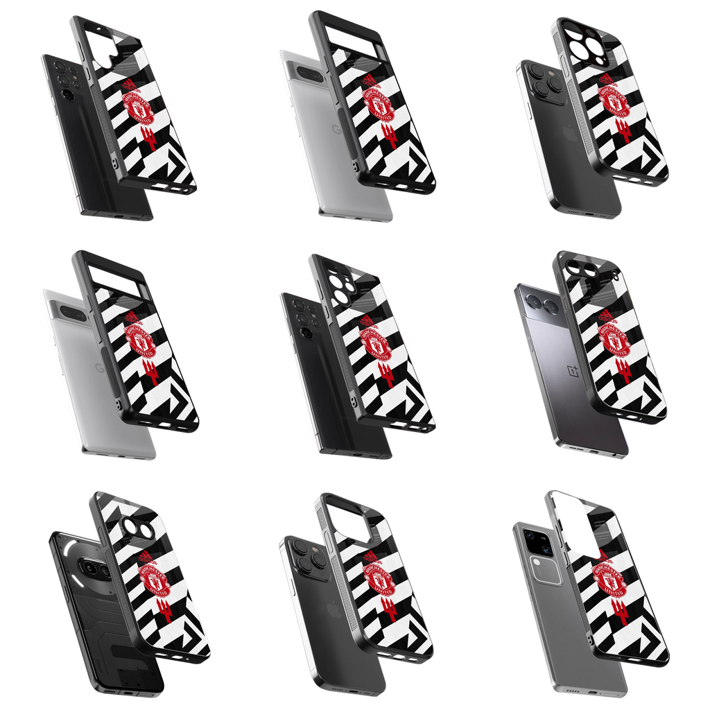 Durable Glass Back Mobile Case for iPhone, Samsung, OnePlus, Google Pixel, Redmi, Vivo, Oppo