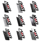 Durable Glass Back Mobile Case for iPhone, Samsung, OnePlus, Google Pixel, Redmi, Vivo, Oppo