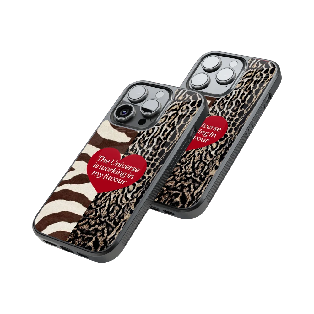 Protective Glass Back Phone Case Compatible with iPhone, Samsung, OnePlus, Pixel & More
