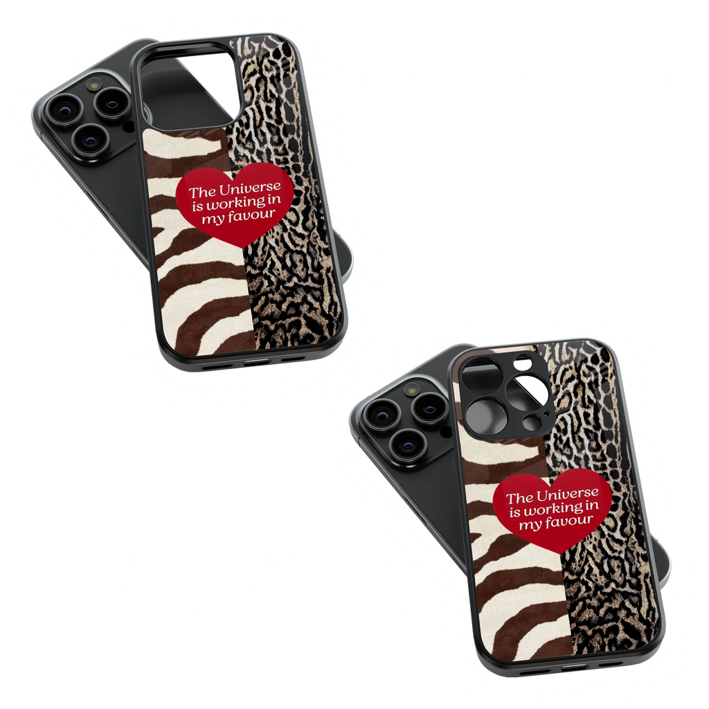 Trendy Glass Back Mobile Case for iPhone, Samsung, Redmi, OnePlus, Google Pixel, Motorola