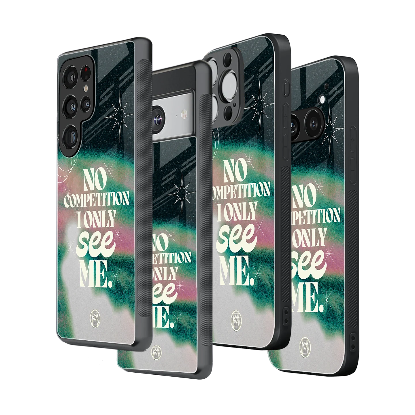 Stylish Glass Back Case for All Smartphones iPhone, Samsung, OnePlus, Pixel, Redmi, Oppo, Vivo, Motorola