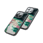 Protective Glass Back Phone Case Compatible with iPhone, Samsung, OnePlus, Pixel & More