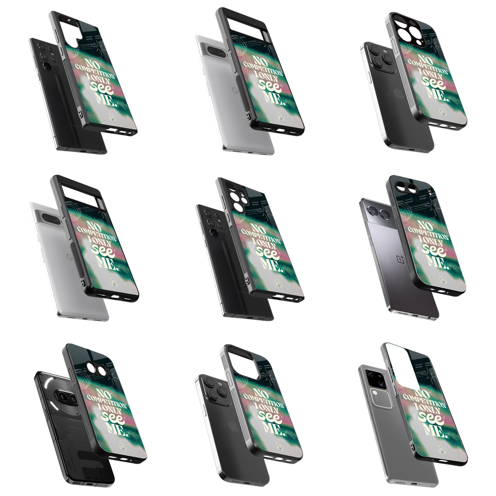 Durable Glass Back Mobile Case for iPhone, Samsung, OnePlus, Google Pixel, Redmi, Vivo, Oppo