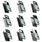 Durable Glass Back Mobile Case for iPhone, Samsung, OnePlus, Google Pixel, Redmi, Vivo, Oppo