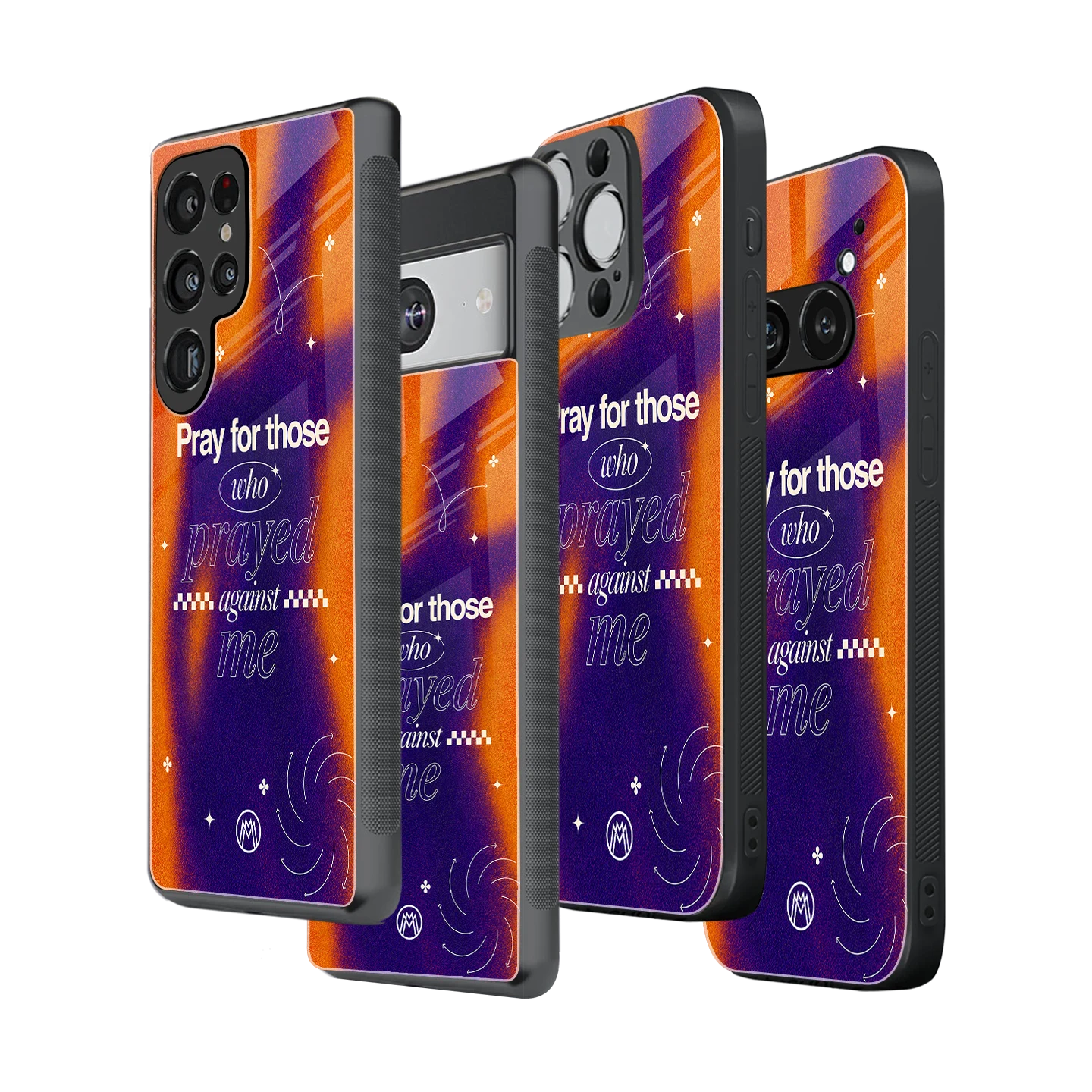 Stylish Glass Back Case for All Smartphones iPhone, Samsung, OnePlus, Pixel, Redmi, Oppo, Vivo, Motorola