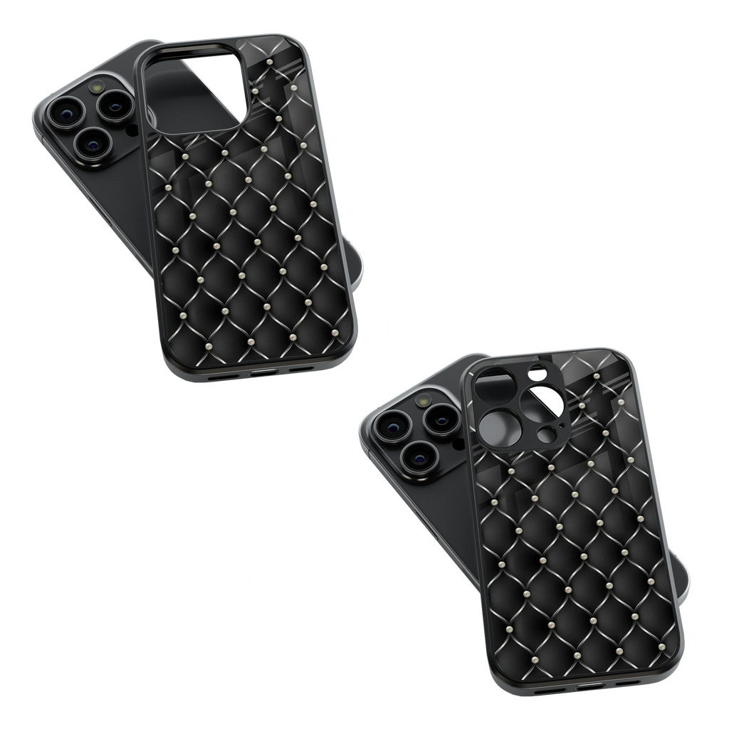Trendy Glass Back Mobile Case for iPhone, Samsung, Redmi, OnePlus, Google Pixel, Motorola