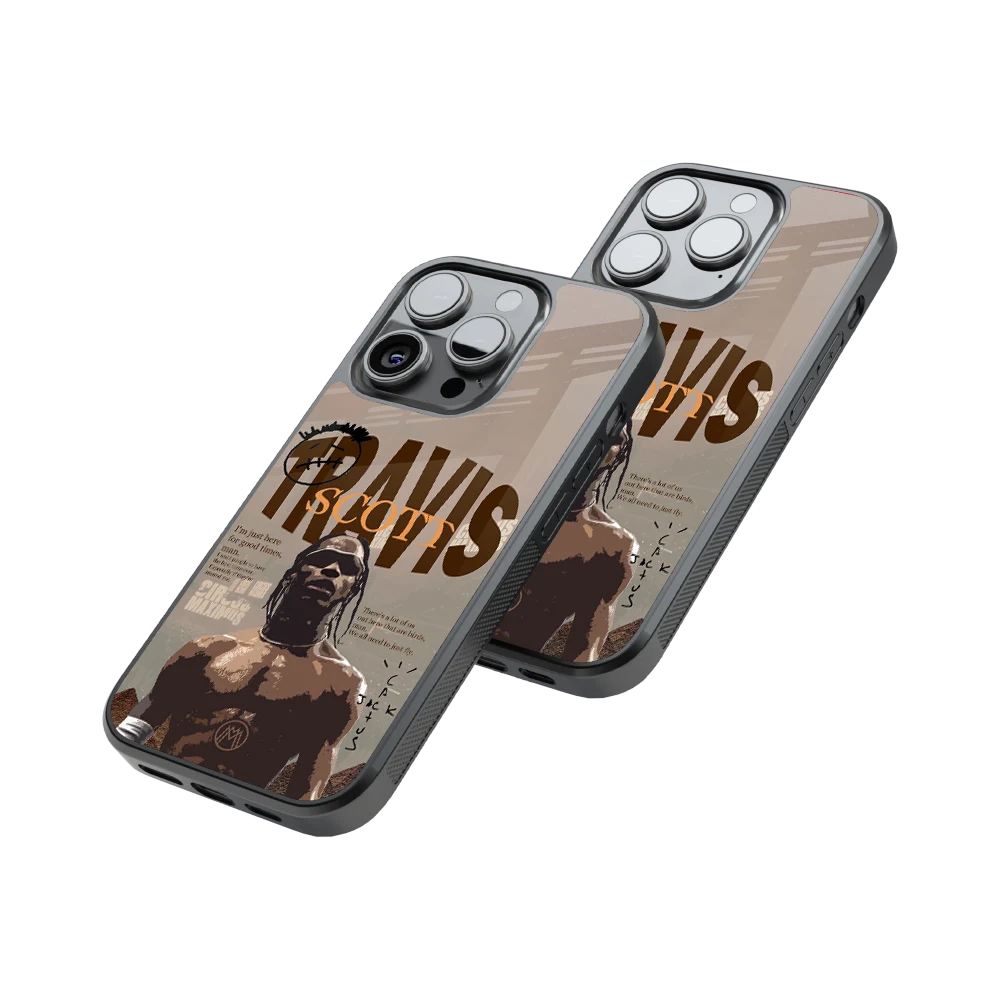 Protective Glass Back Phone Case Compatible with iPhone, Samsung, OnePlus, Pixel & More