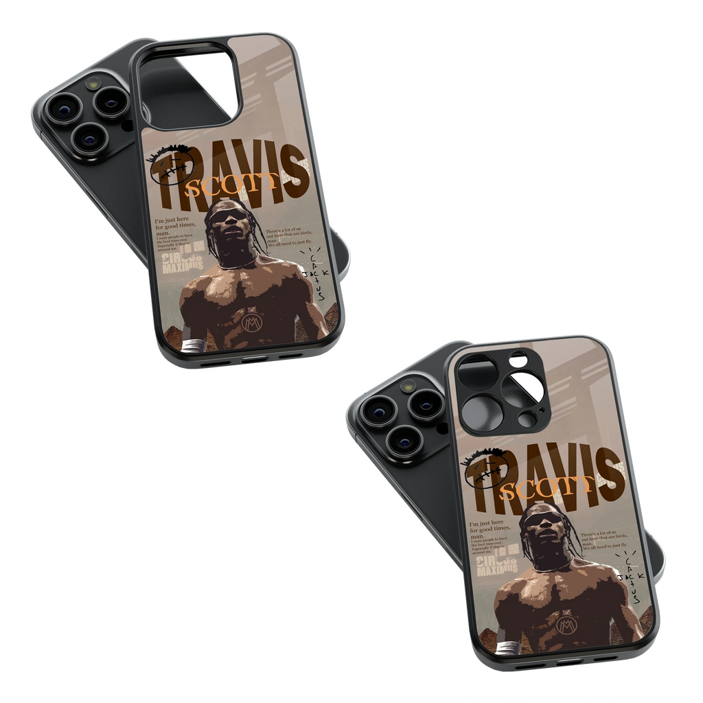 Trendy Glass Back Mobile Case for iPhone, Samsung, Redmi, OnePlus, Google Pixel, Motorola