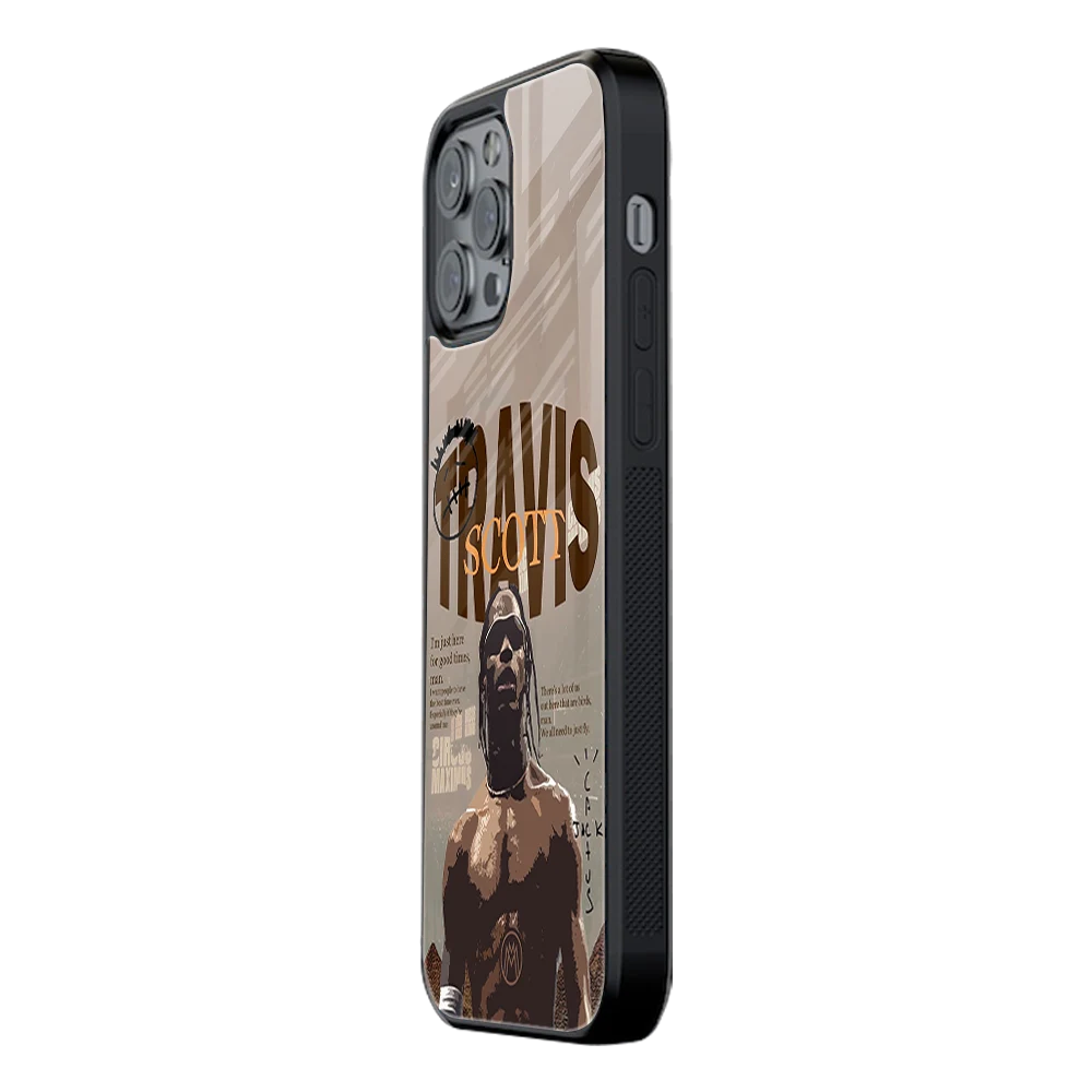 Slim Glass Back Phone Case for Multiple Brands iPhone, Samsung, Redmi, OnePlus, Oppo, Vivo