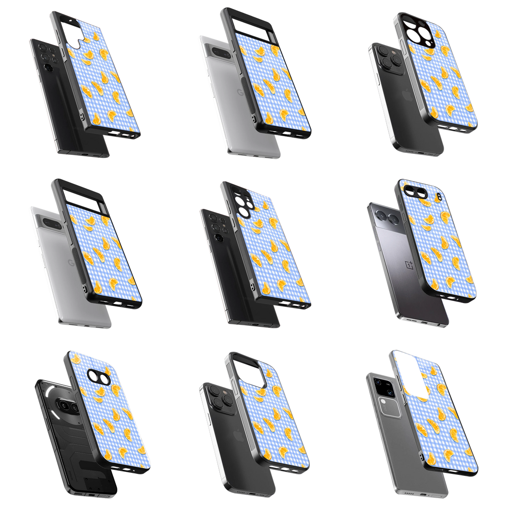 Durable Glass Back Mobile Case for iPhone, Samsung, OnePlus, Google Pixel, Redmi, Vivo, Oppo
